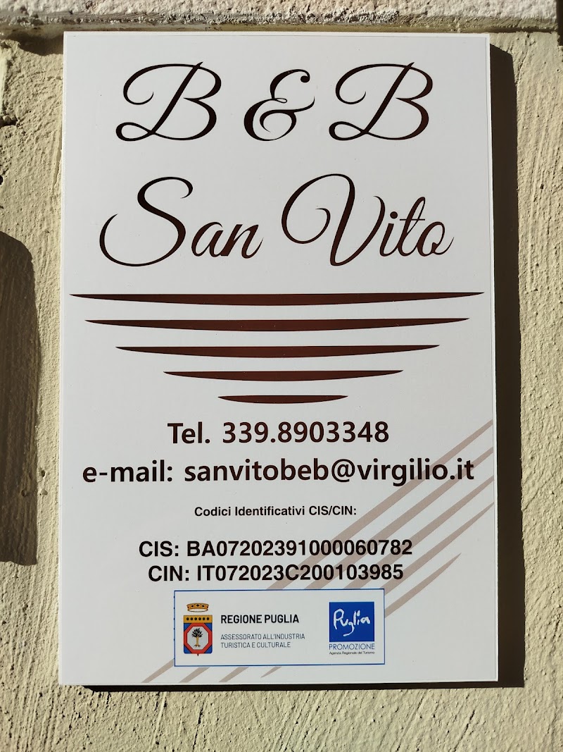 B&B San Vito in Andria, Italy