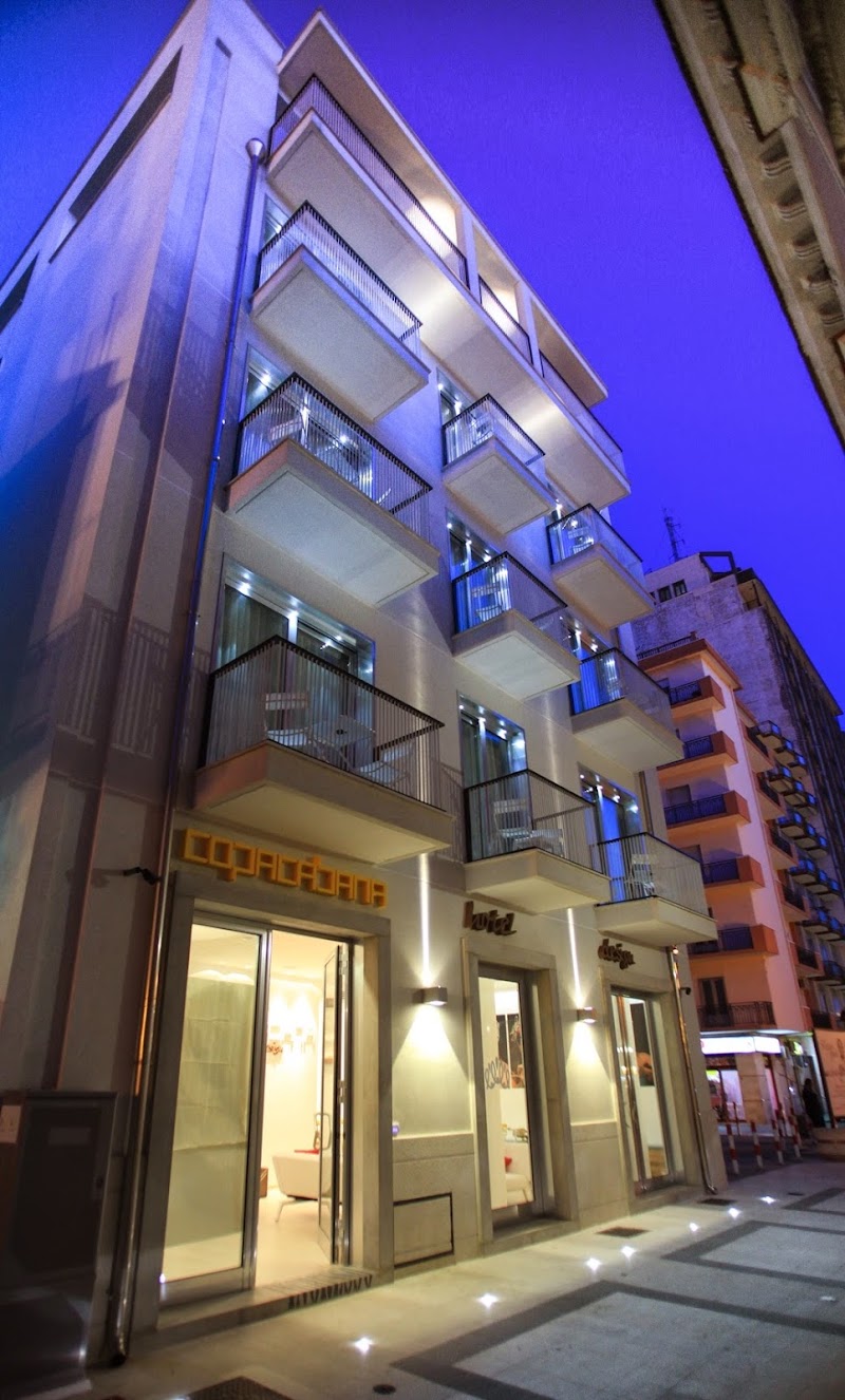 Copacabana Hotel Design in Margherita di Savoia, Italy