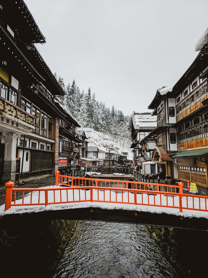 Ginzan Onsen Shirogane-yu in Obanazawa, Japan