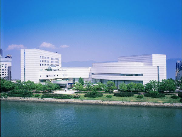Hiroshima City Bunka Koryu Kaikan in Hiroshima, Japan