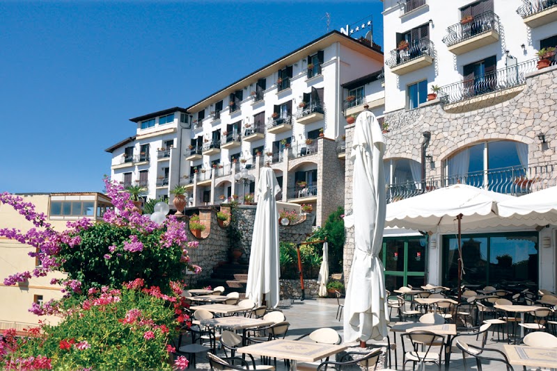 Hotel Ariston and Palazzo Santa Caterina in Giardini, Italy