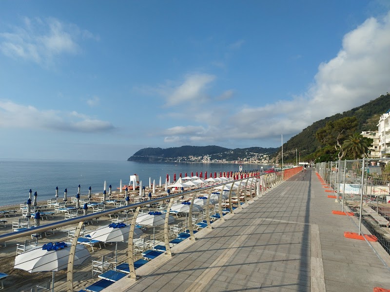 Hotel West End in Alassio, Italy