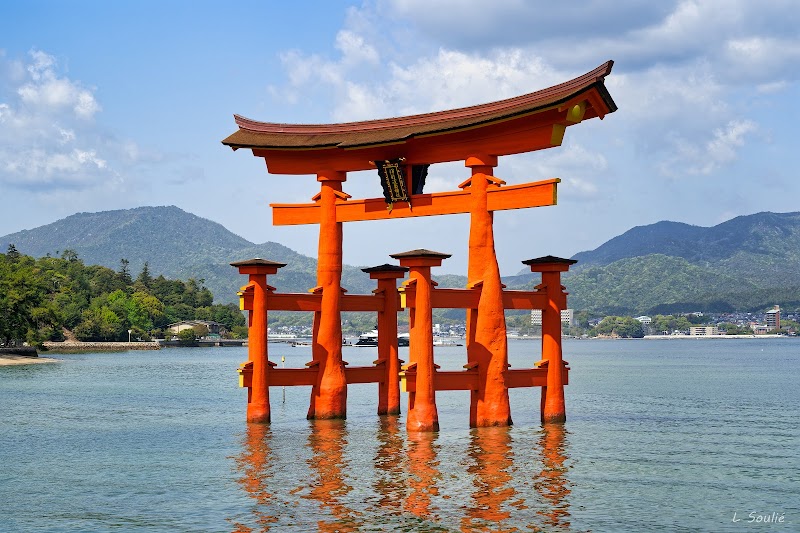 Itsukushima Shrine Inn in Miyajima, Japan