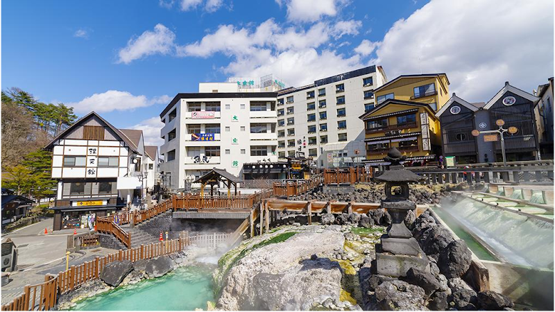 Kusatsu Onsen Daitokan in Kusatsu, Japan