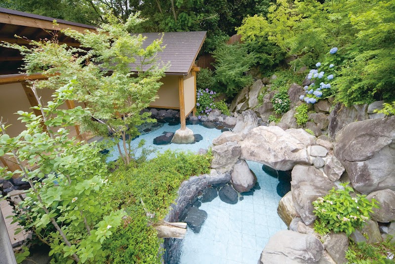 Ogoto Onsen Yumotokan in Otsu, Japan