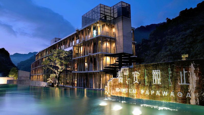 Onsen Papawaqa in Jiaoxi, Taiwan