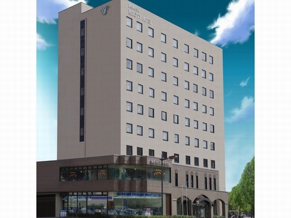 Otsuchi Town Hotel in Kamaishi, Japan