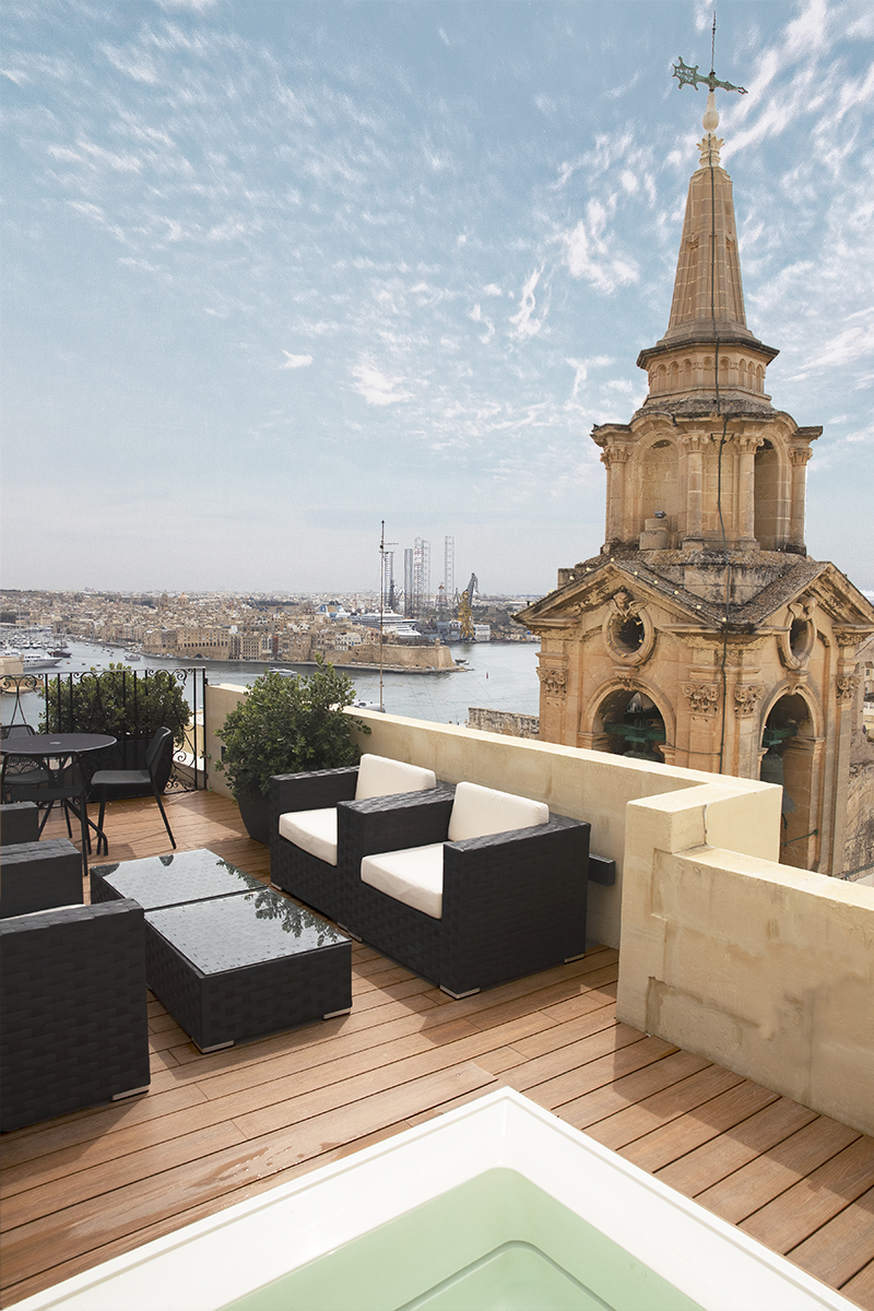 Palazzo Jean Parisot Boutique Suites in Valletta, Malta
