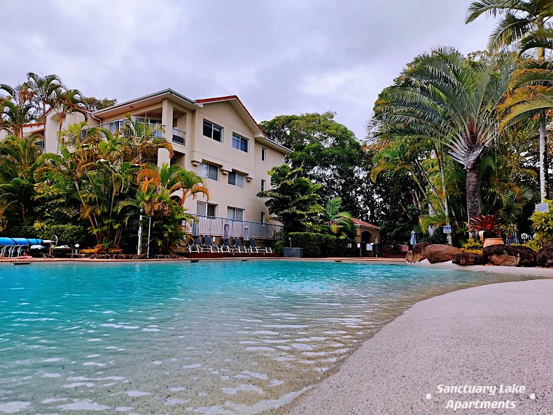 Sanctuary Lake Apartments in Currumbin, Australia