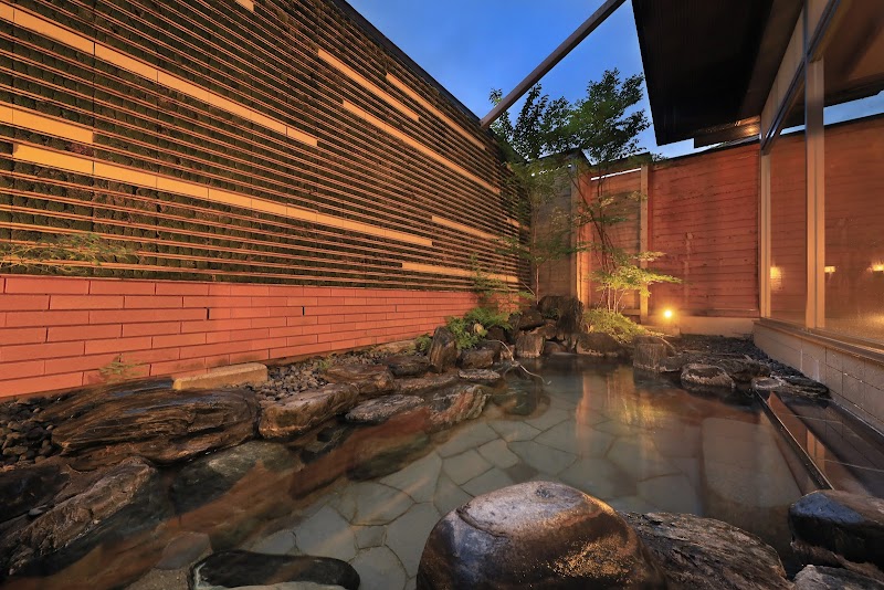 Shintakayu Onsen in Kaminoyama, Japan
