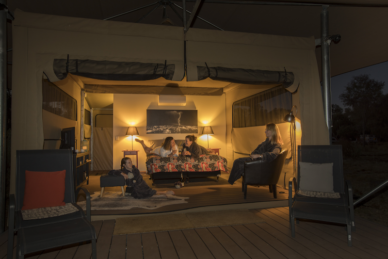 Squeakywindmill Boutique Tent B&B in Alice Springs, Australia