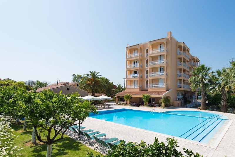 Sunset Hotel in Kerkyra, Greece