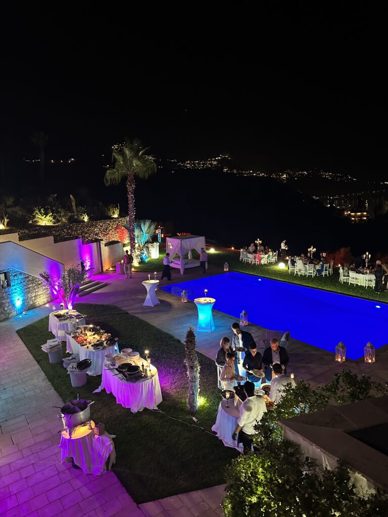 The Baroness in Acireale, Italy