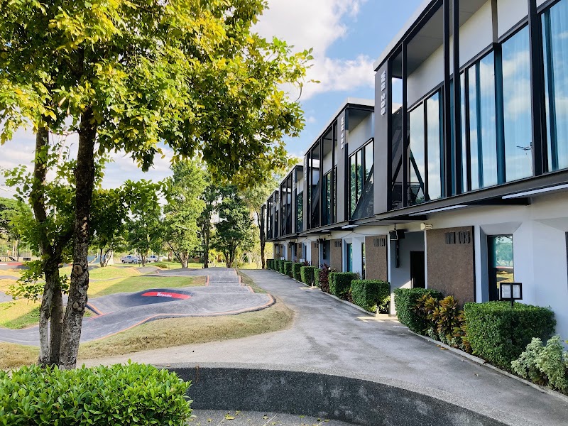 The VELO'S Hotel and Pumptrack in Aranyaprathet, Thailand