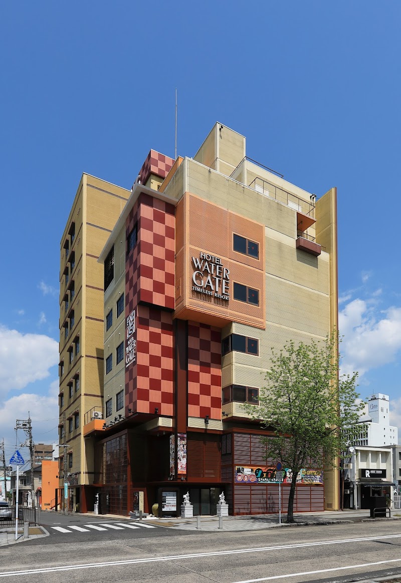 Tokuyama Water Gate in Shunan, Japan