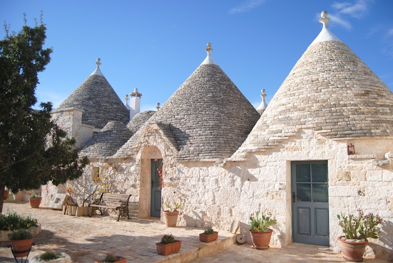 Trulli Gallo Rosso in Alberobello, Italy