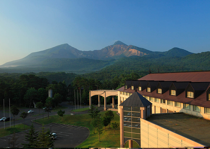 Urabandai Lake Resort in Fukushima, Japan