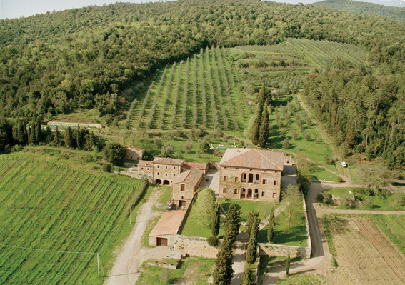 Villa Buoninsegna in Castelnuovo Berardenga, Italy