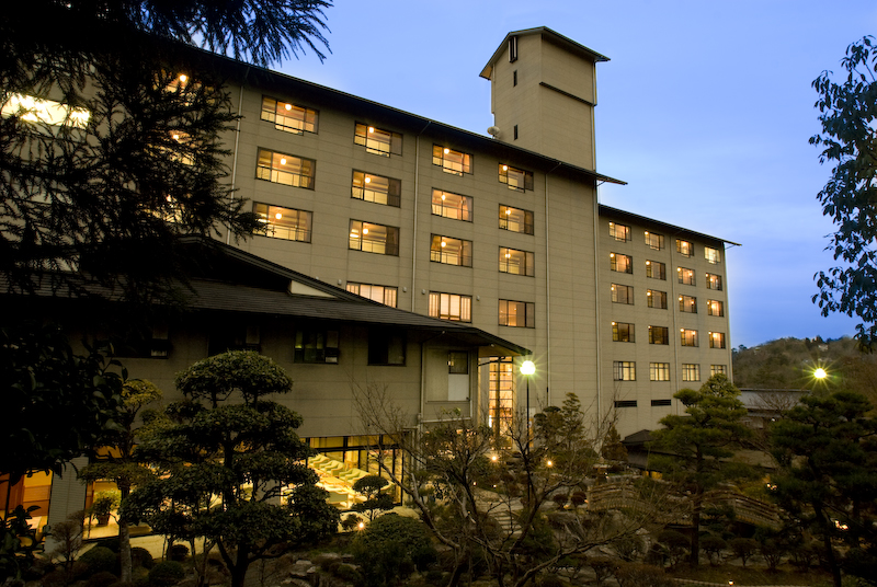 Yunogo Bishunkaku in Mimasaka, Japan