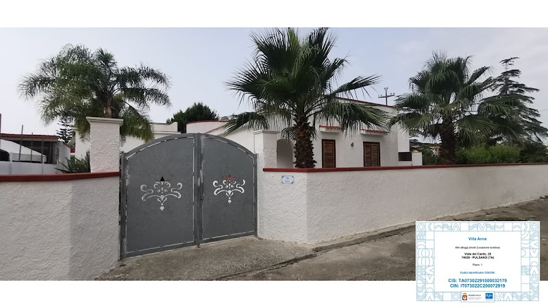 B&B Villa Anna in Pulsano, Italy