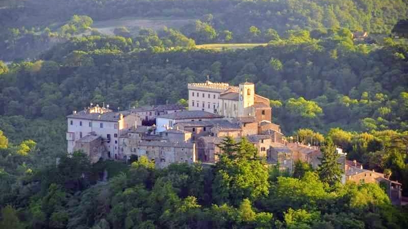 Castello Costaguti in Viterbo, Italy
