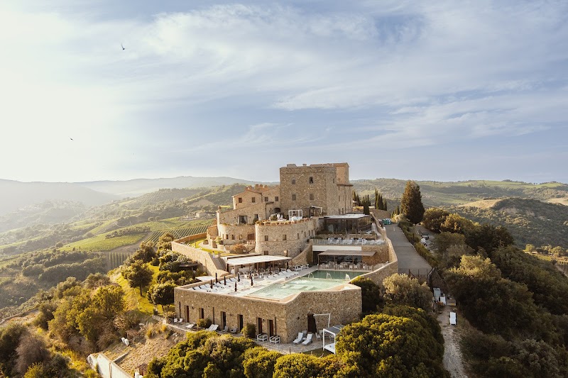Castello di Velona Resort in Val d'Orcia, Italy