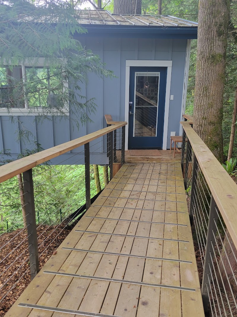 Hidden Log House in Bellingham, Washington, United States