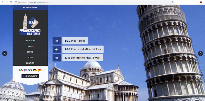 Hotel Ariston in Pisa, Italy