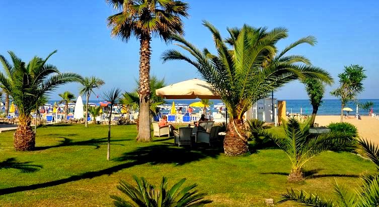 Hotel Beach in Tortoreto, Italy