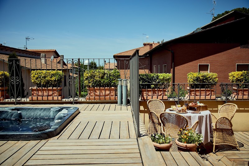 Hotel Corsignano in Val d'Orcia, Italy