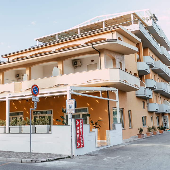 Hotel President in Vasto, Italy