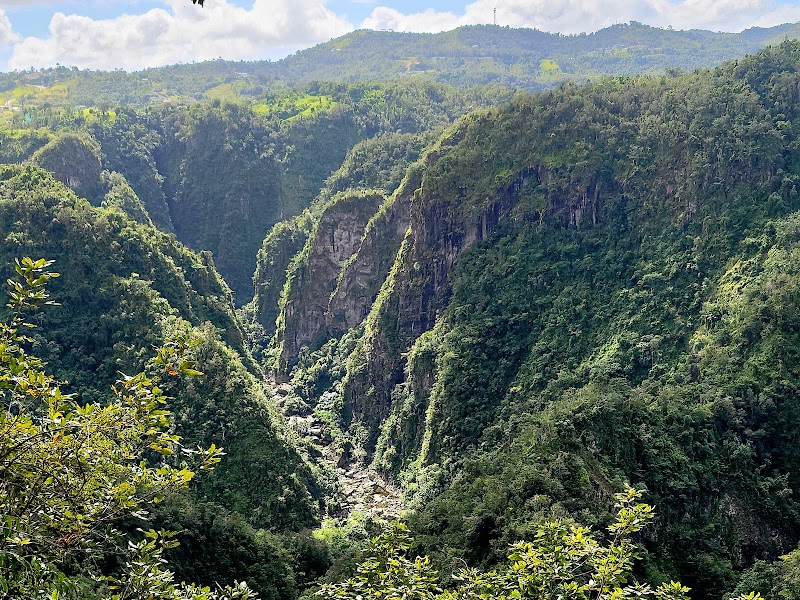 San Cristobal Canyon in Aibonito, Puerto Rico, United States
