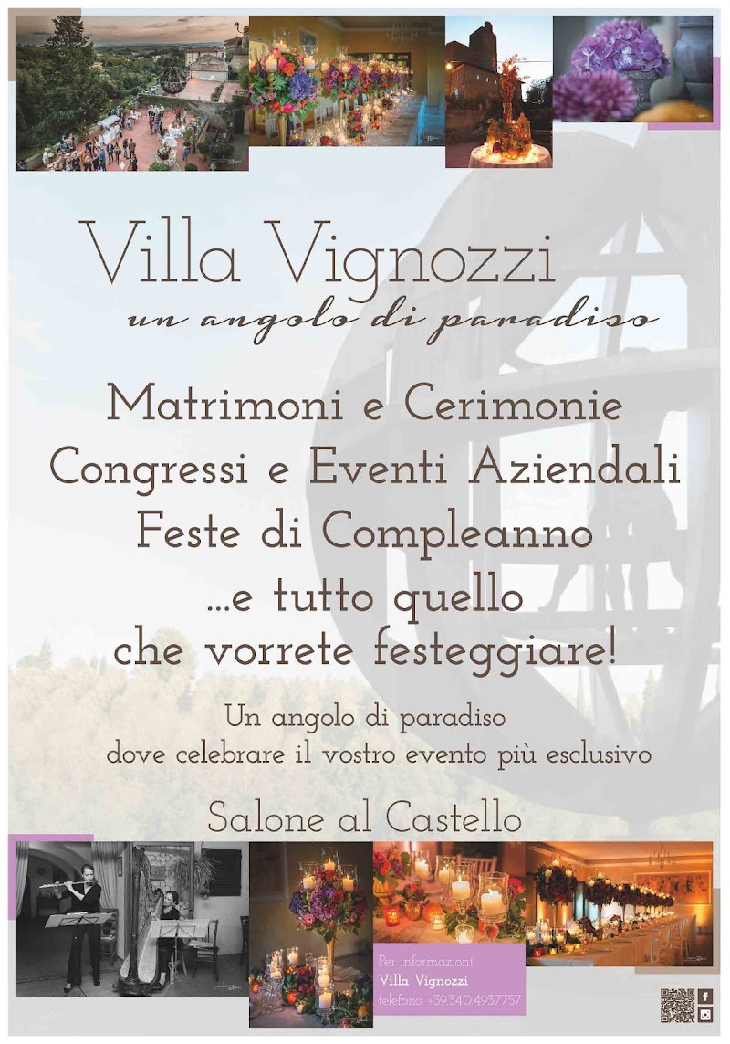 Villa Vignozzi in Vinci, Italy