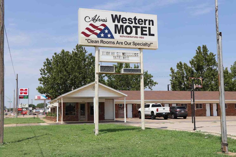 Western Motel in Alva, Oklahoma, United States