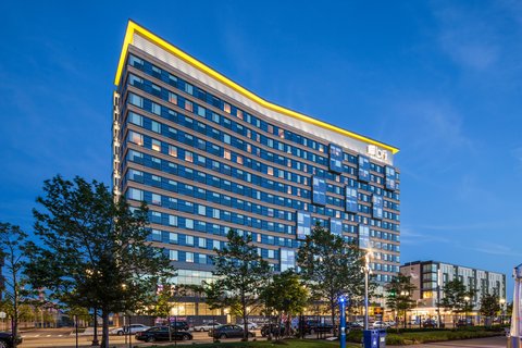 Aloft Boston Seaport District in Boston, Massachusetts, United States