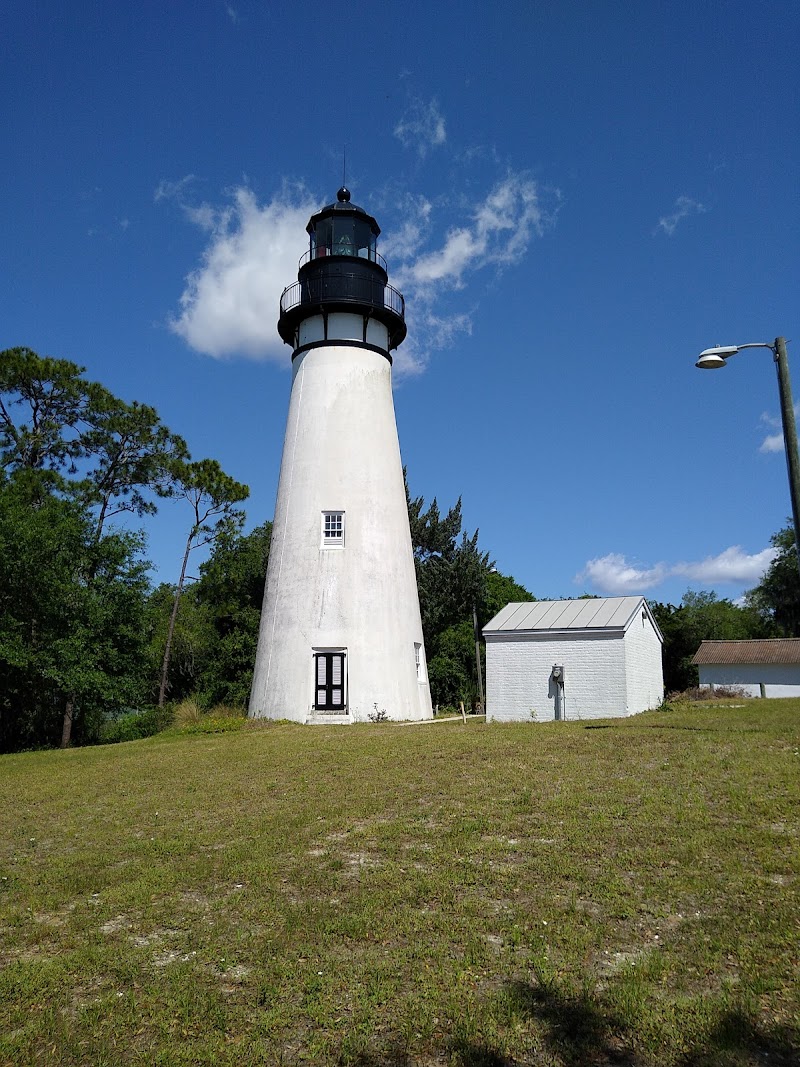 Amelia Island Lighthouse in Fernandina Beach, Florida, United States