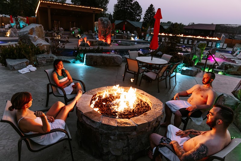 Bozeman Hot Springs in Livingston, Montana, United States