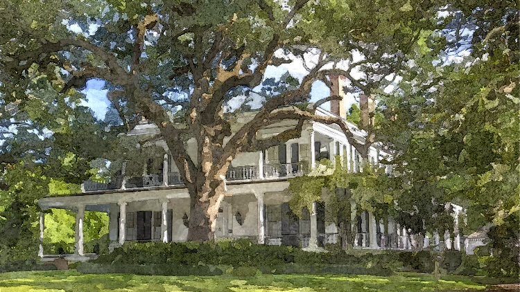 Brandon Hall Plantation in Natchez, Mississippi, United States