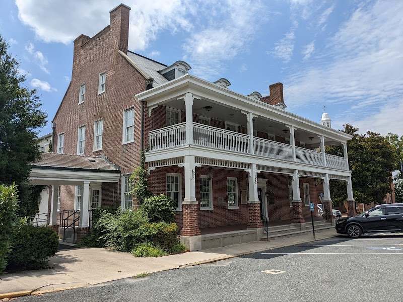 Brick Hotel on the Circle in Georgetown, Delaware, United States