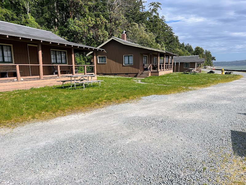 Cama Beach Cabins in Camano, Washington, United States