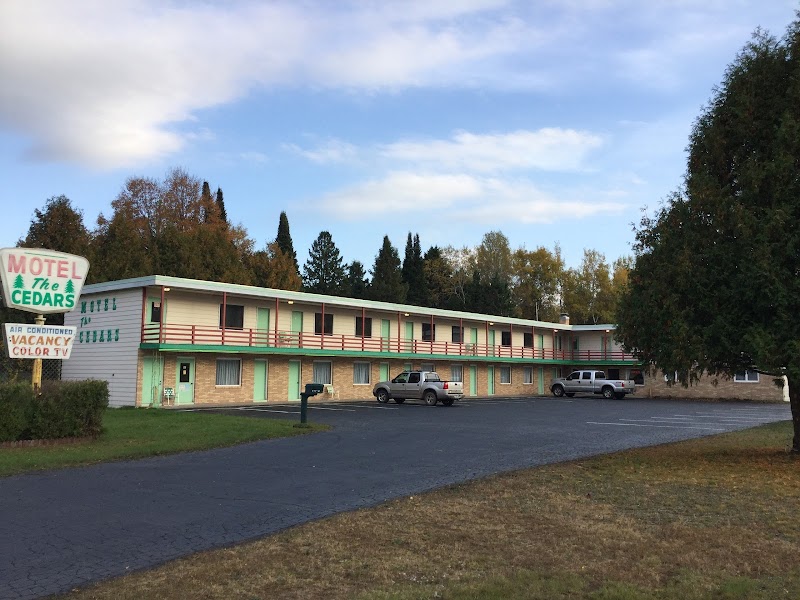 Cedars Motel in Ironwood, Michigan, United States