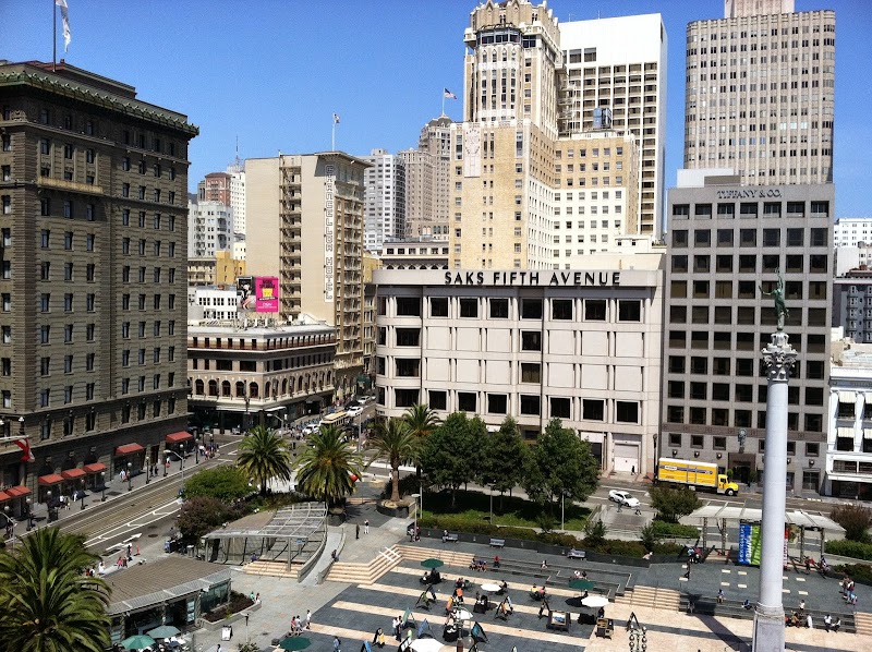 Chancellor Hotel on Union Square in San Francisco, California, United States