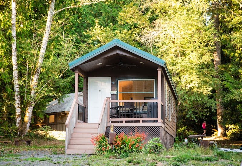 Chehalis RV & Camping Resort Cabin 5 in Chehalis, Washington, United States