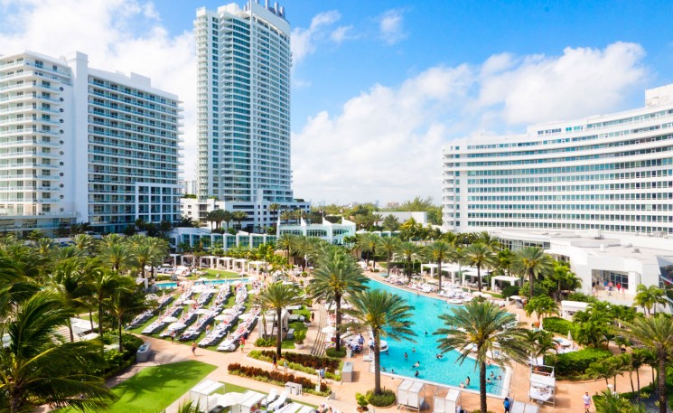 Fontainebleau Miami Beach in Miami, Florida, United States