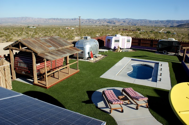 Hicksville Trailer Palace in Joshua Tree, California, United States