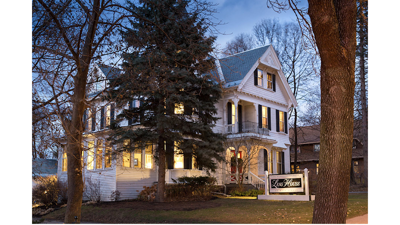 Lang House on Main Street in Burlington, Vermont, United States