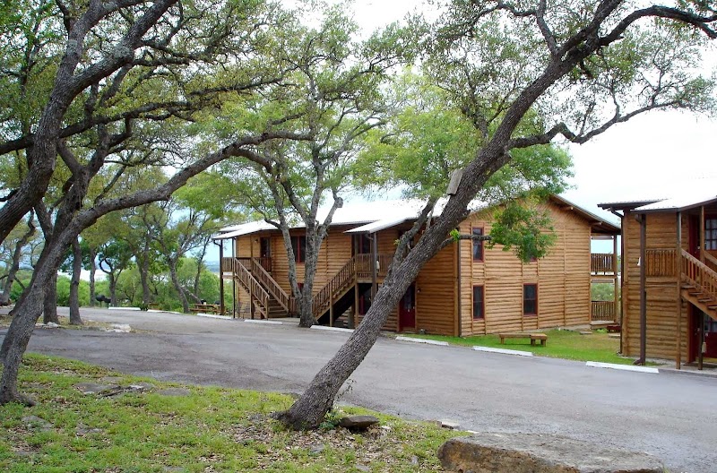 Log Cabins at Jacobs Creek in Canyon Lake, Texas, United States