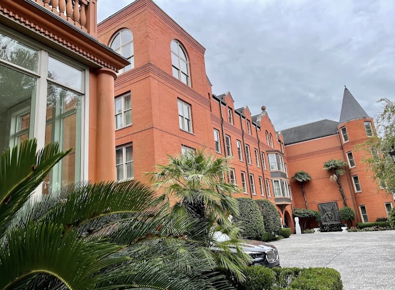 Mansion on Forsyth Park in Savannah, Georgia, United States