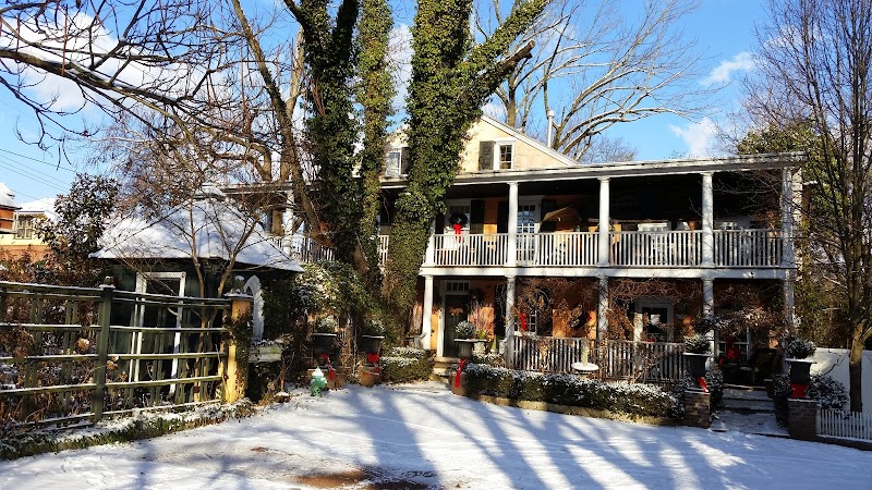 Porches on the Towpath in Lambertville, New Jersey, United States