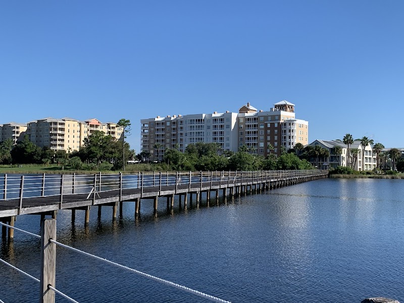 Reflections at Bay Point in Lower Grand Lagoon, Florida, United States